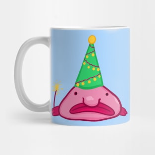 Blobfish party ready Mug